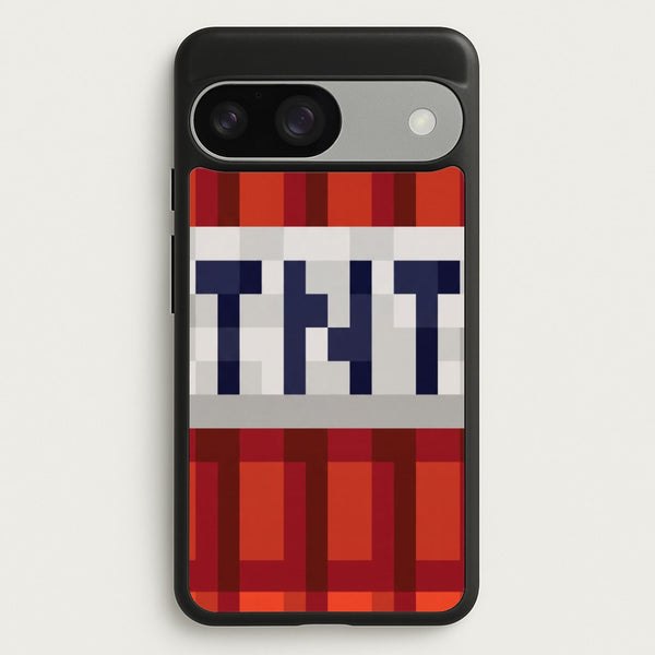 Minecraft TNT Phone Case - Google Pixel 9 / 9 Pro / Standard
