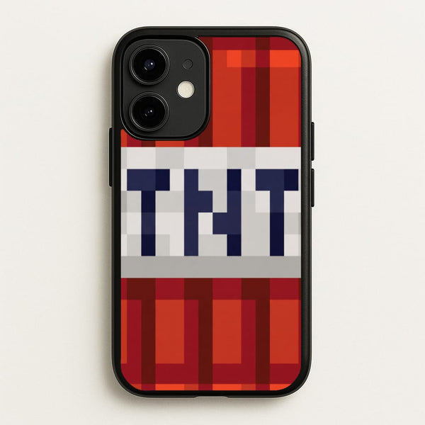 Minecraft TNT Phone Case - iPhone 12 / 12 Pro / Standard
