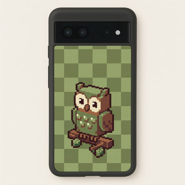 Minecraft Owl Phone Case - Google Pixel 7 / Standard