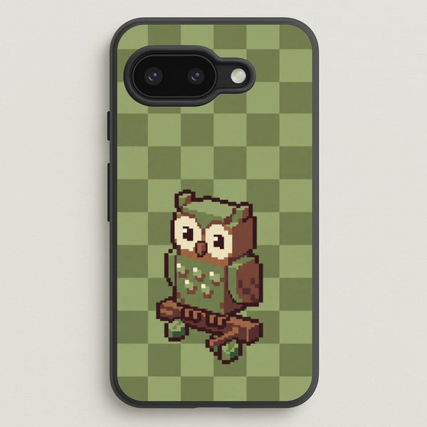 Minecraft Owl Phone Case - Google Pixel 9a / Standard