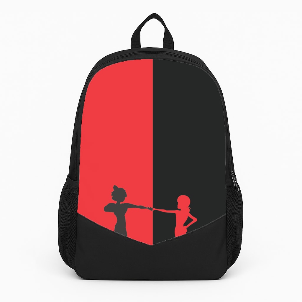 Red And Black Backpack