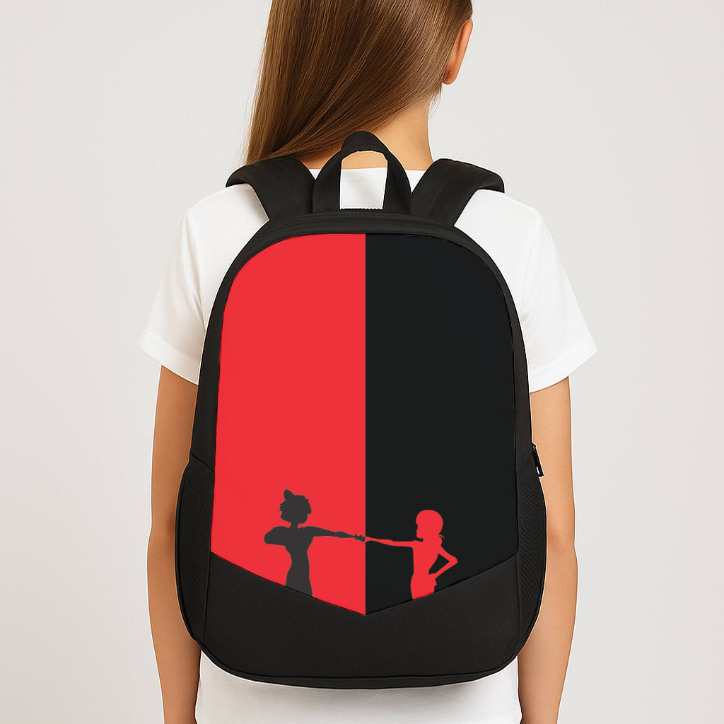 Red And Black Backpack