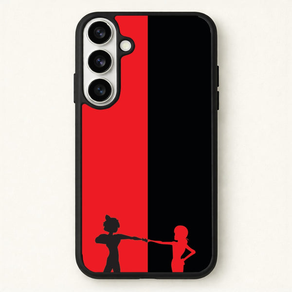 Red And Black Phone Case for Galaxy S26