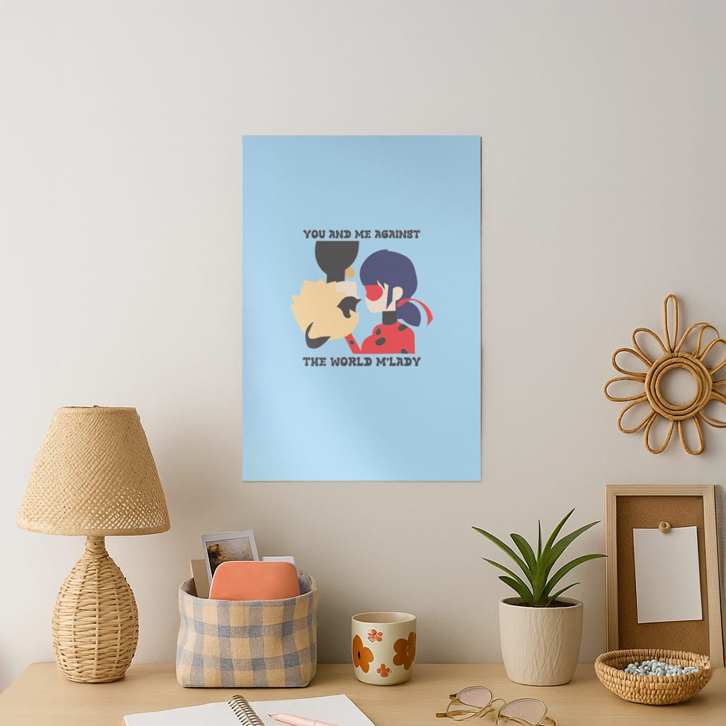 You And Me Against The World M'lady Art Print