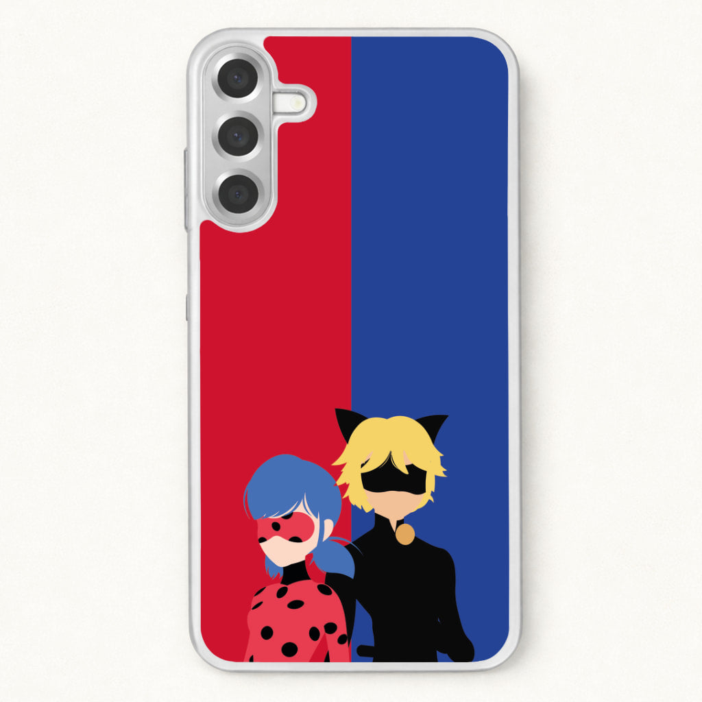 Red And Blue Phone Case for Galaxy A57