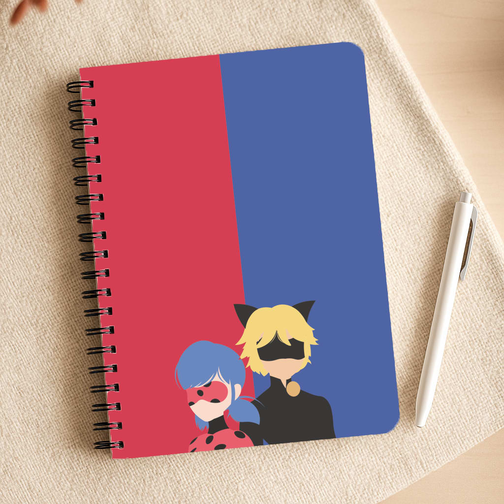 Red And Blue Notepad