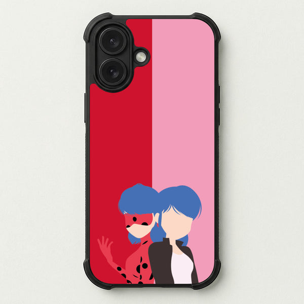 Marinette And Ladybug Phone Case — Bumper case