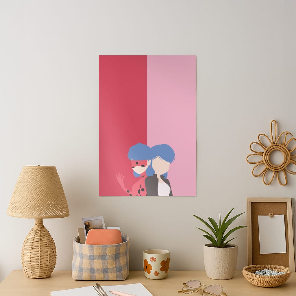 Marinette And Ladybug Art Print