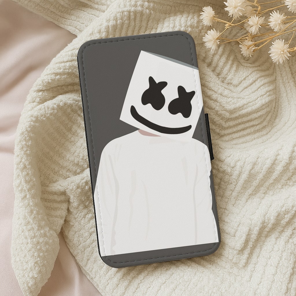 Marshmellow Cartoon Wallet Phone Case