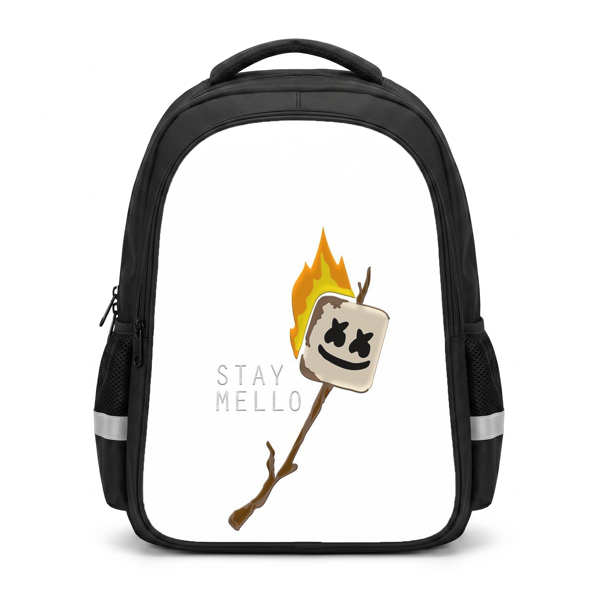 Stay Mello White Helmet DJw - White Helmet DJ Backpack