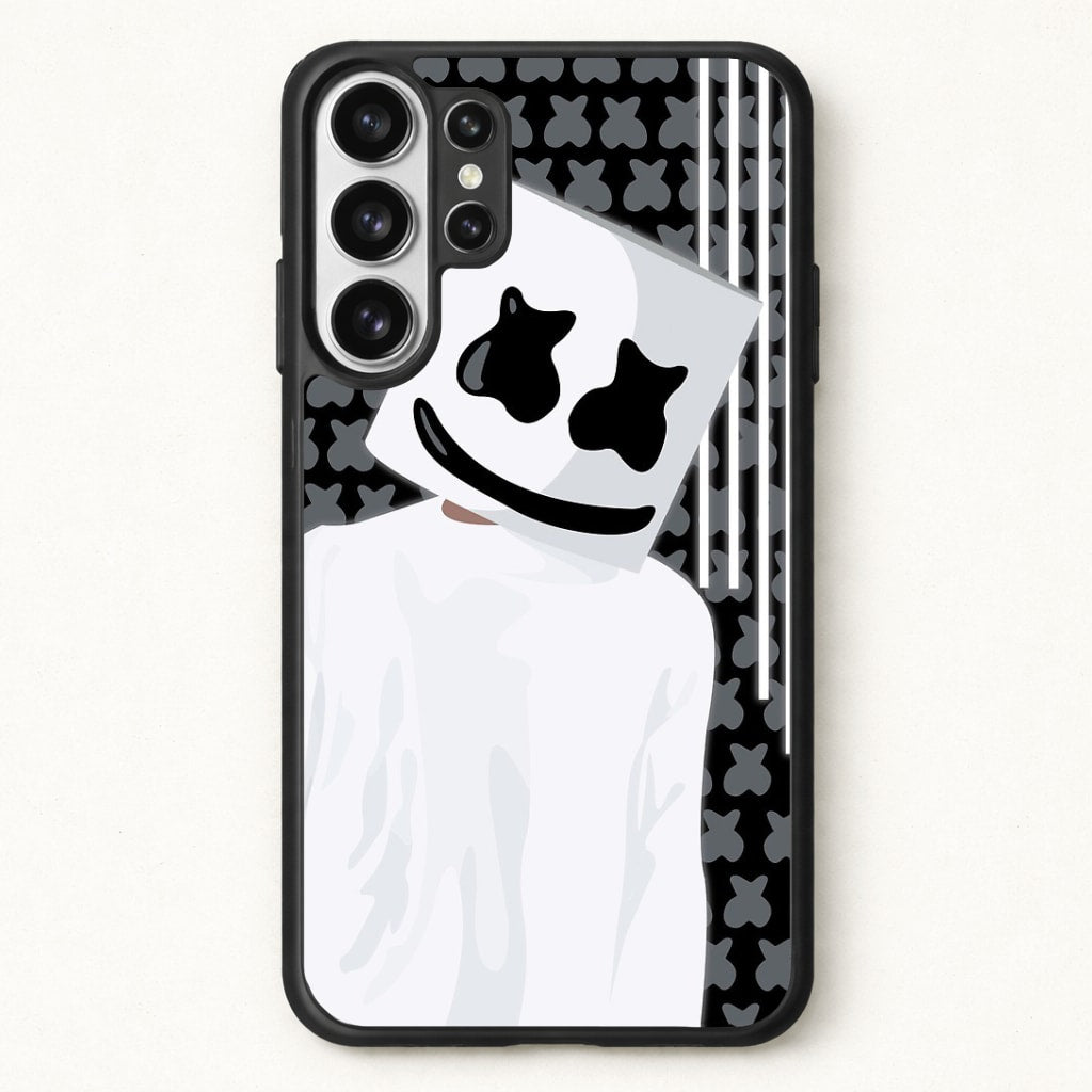 Stars And Stripes - White Helmet DJ Phone Case for Galaxy S26 Ultra