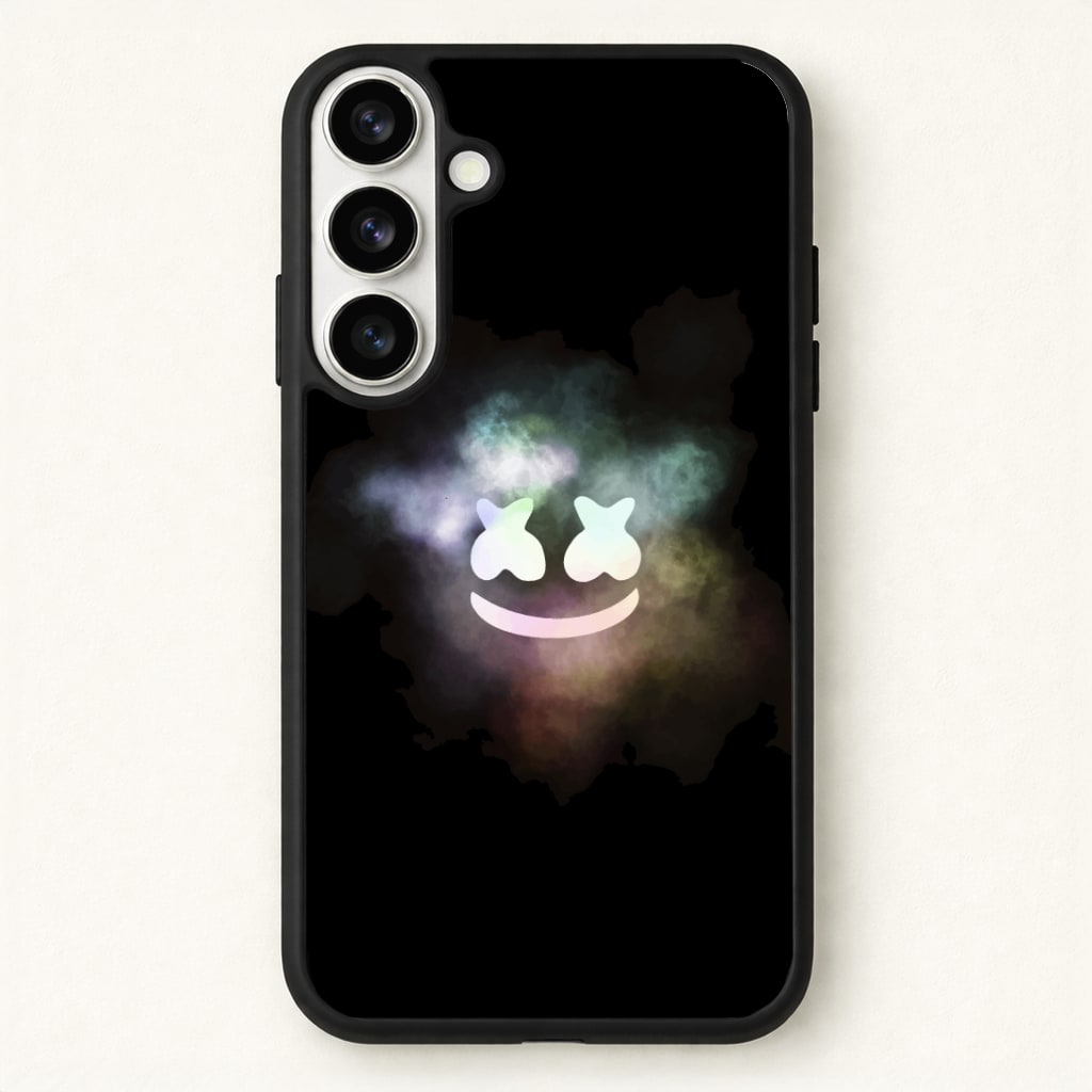 Black White Helmet DJ Smoke Phone Case for Galaxy S26
