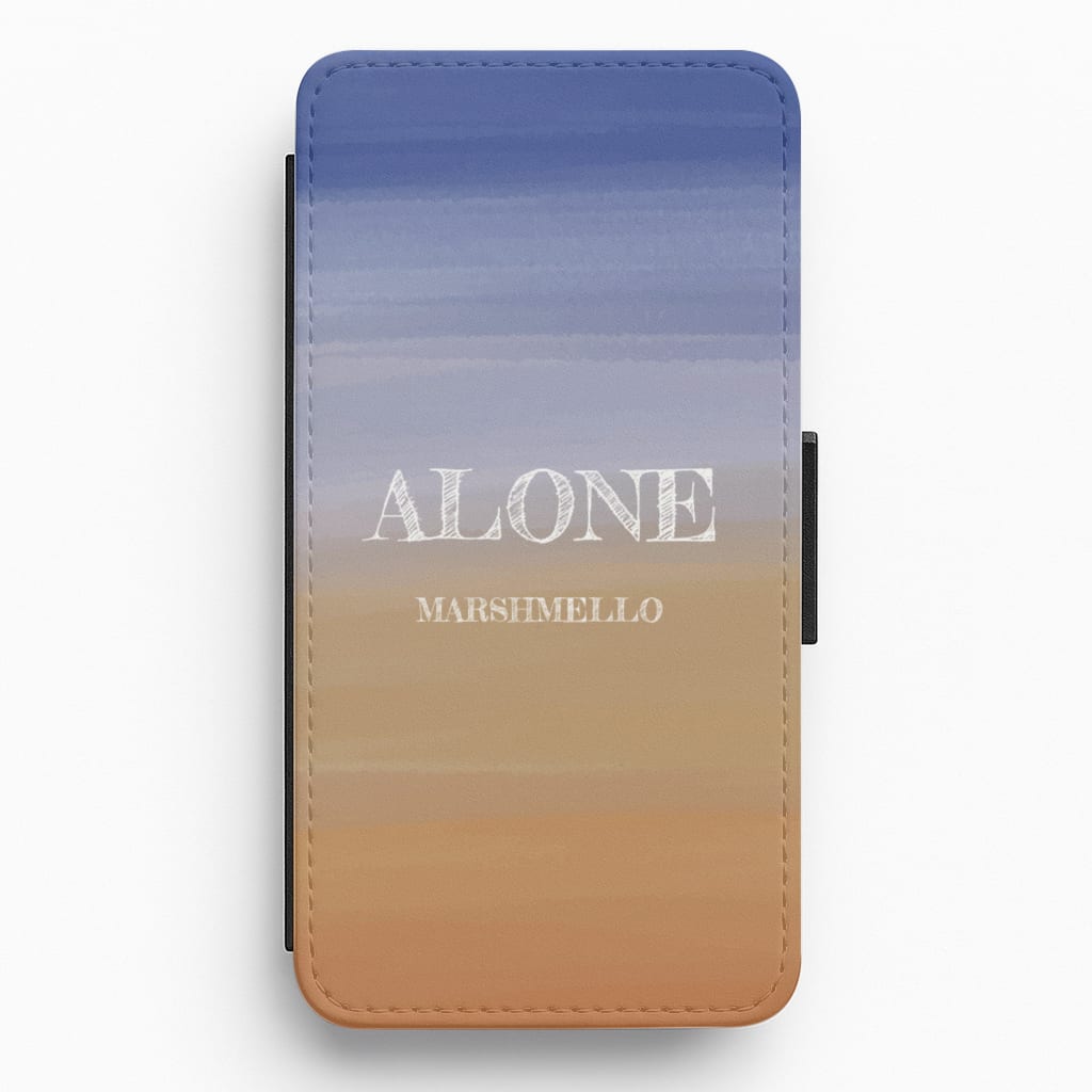 Alone - Marshmello Flip / Wallet Phone Case