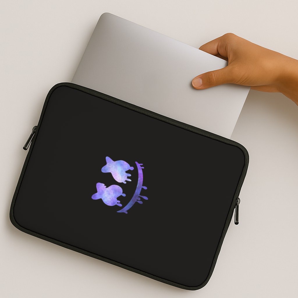 Dripping Features - White Helmet DJ MacBook Case