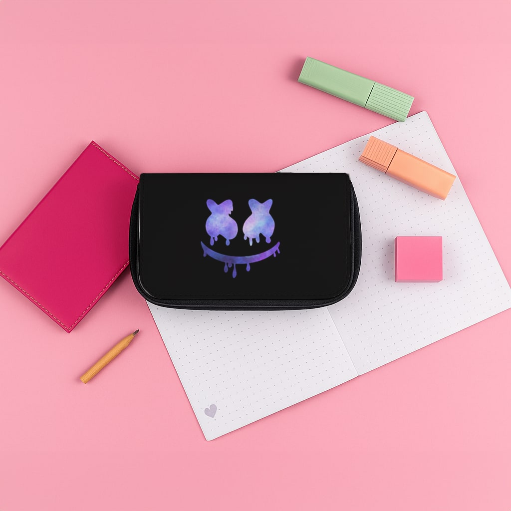 Dripping Features - White Helmet DJ Pencil Case