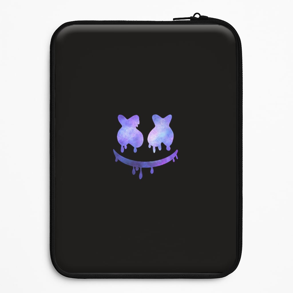 Dripping Features - White Helmet DJ Universal Laptop Sleeve