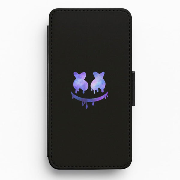 Dripping Features - White Helmet DJ Flip / Wallet Phone Case