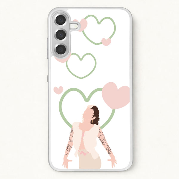 Hearts Phone Case for Galaxy A57