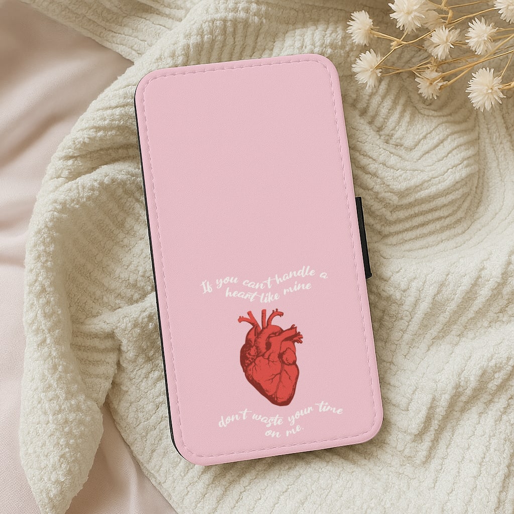 Don't Waste Your Time On Me Wallet Phone Case