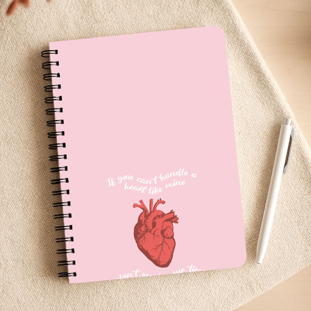 Don't Waste Your Time On Me Notepad