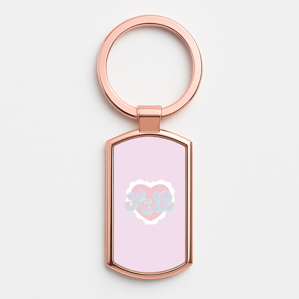 K12 Rose Gold Keyring