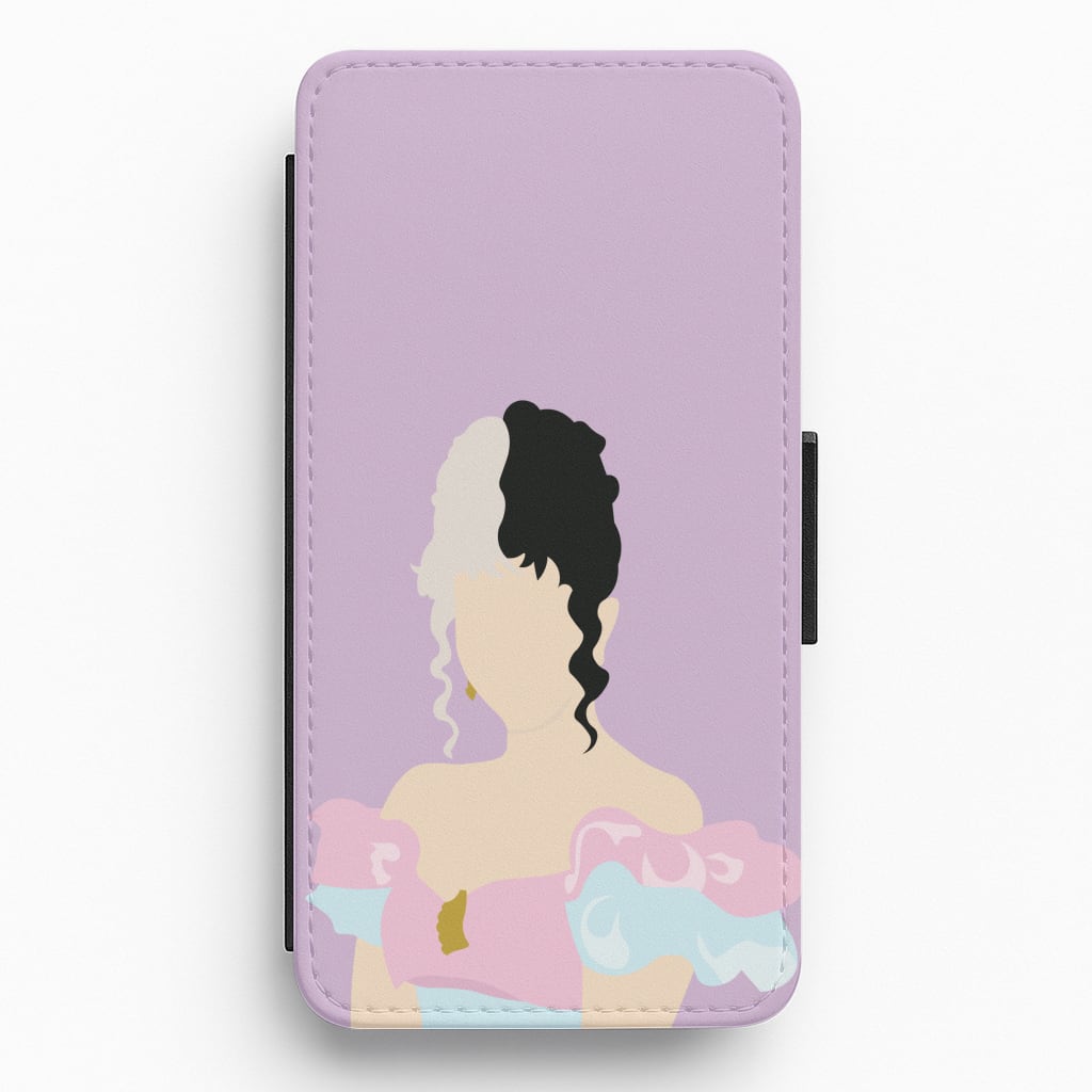 Blue And Pink Dress Flip / Wallet Phone Case