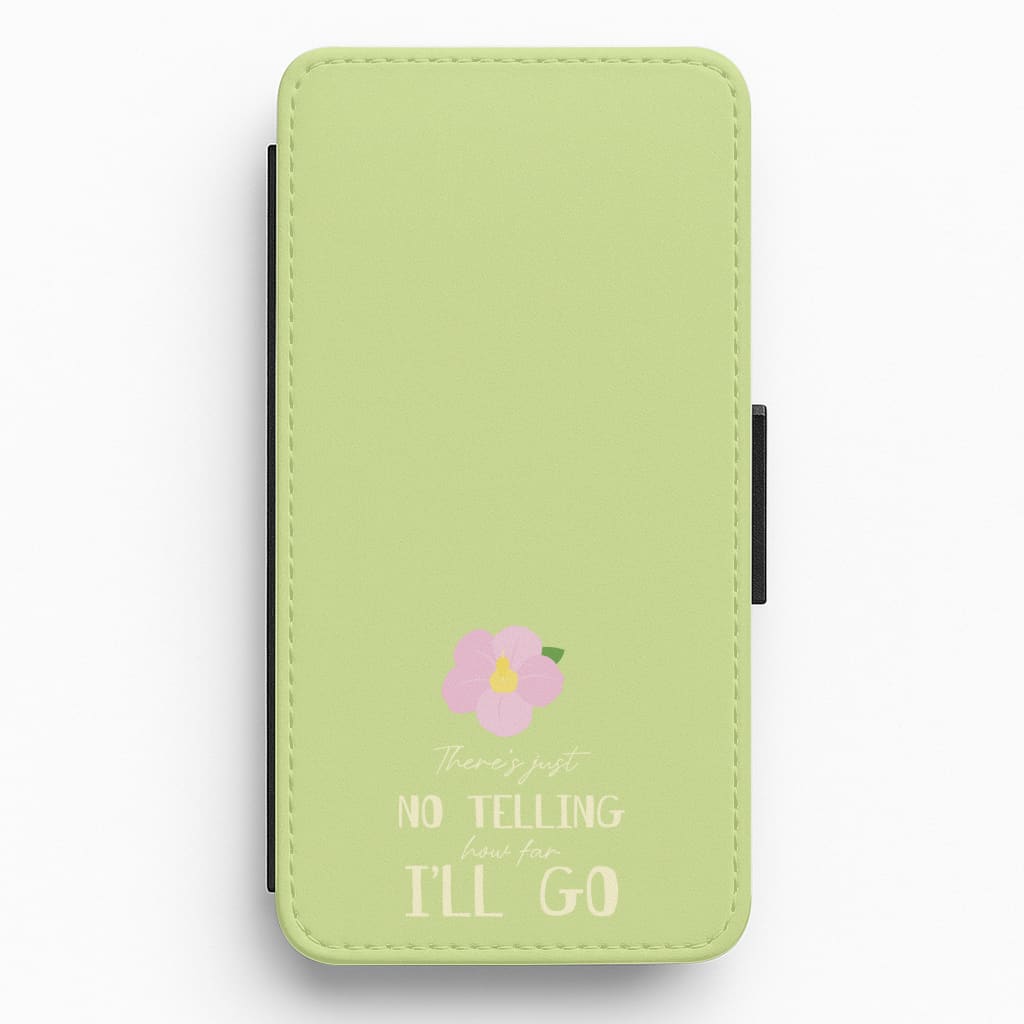 There's Just No Telling Flip / Wallet Phone Case