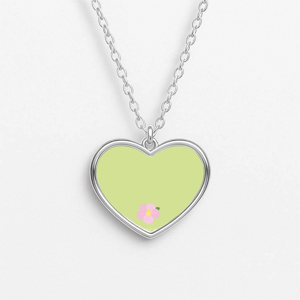 There's Just No Telling Heart Necklace