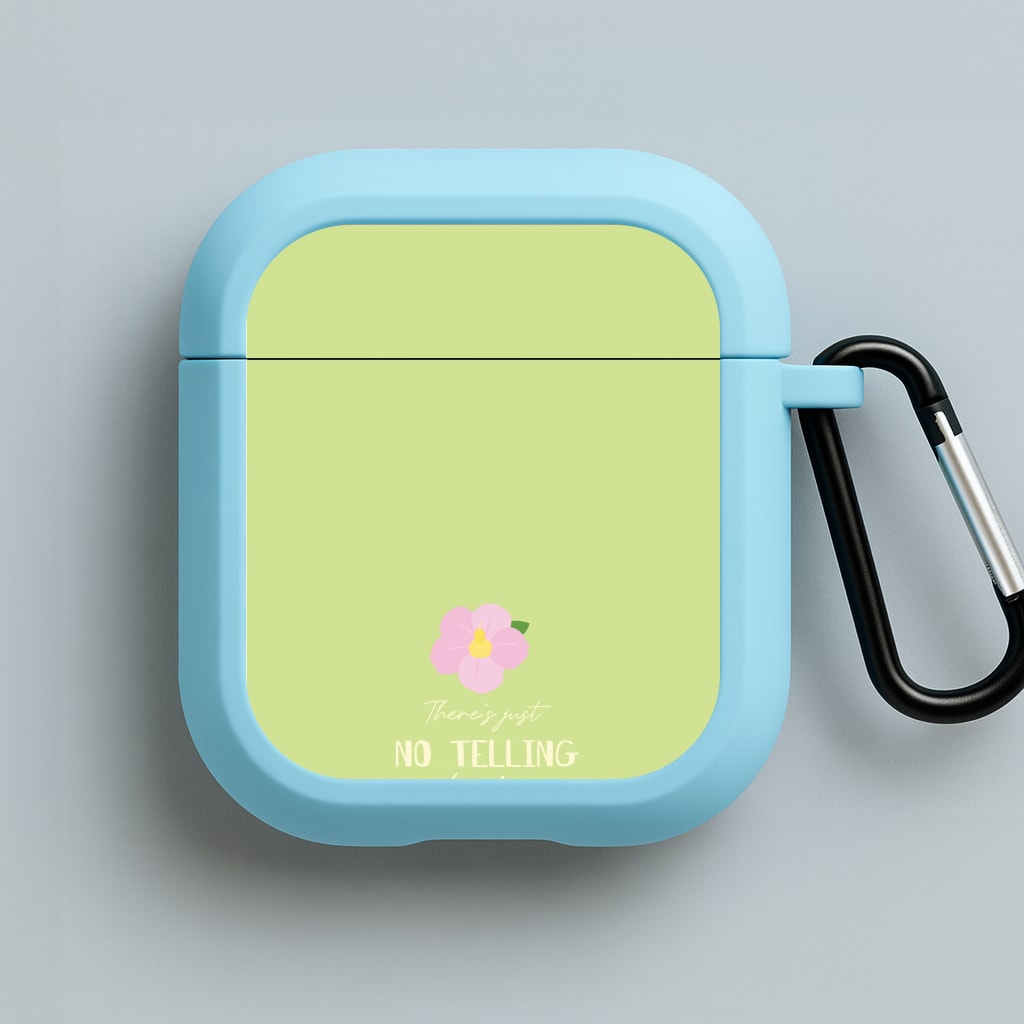 There's Just No Telling Blue AirPods Case