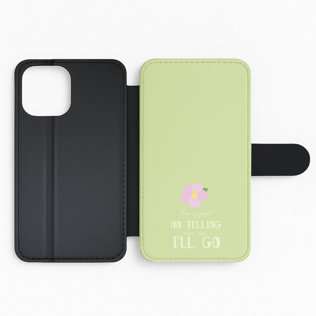 There's Just No Telling Flip Phone Case