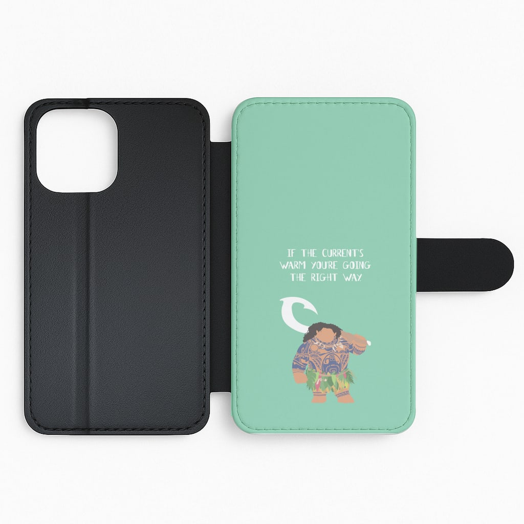 If The Current's Warm Flip Phone Case