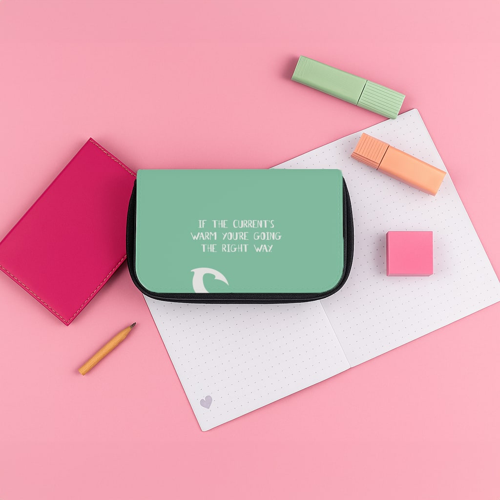If The Current's Warm Pencil Case
