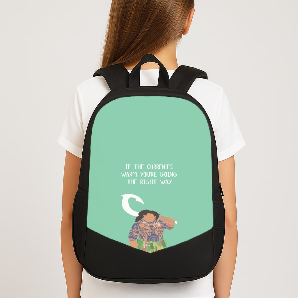 If The Current's Warm Large School Bag
