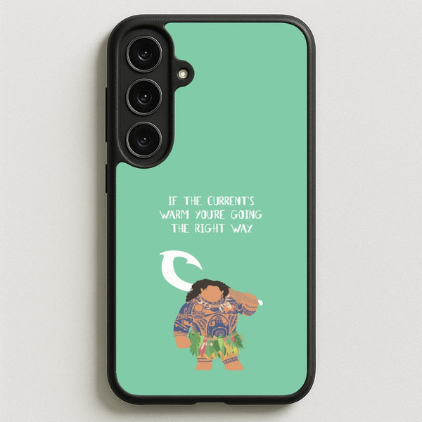 If The Current's Warm Phone Case for Galaxy S25FE
