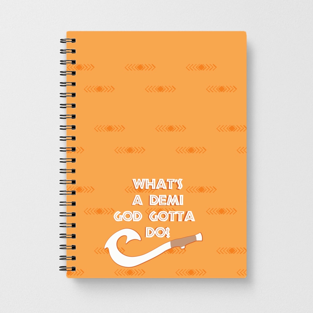 What's A Demi God Notebook