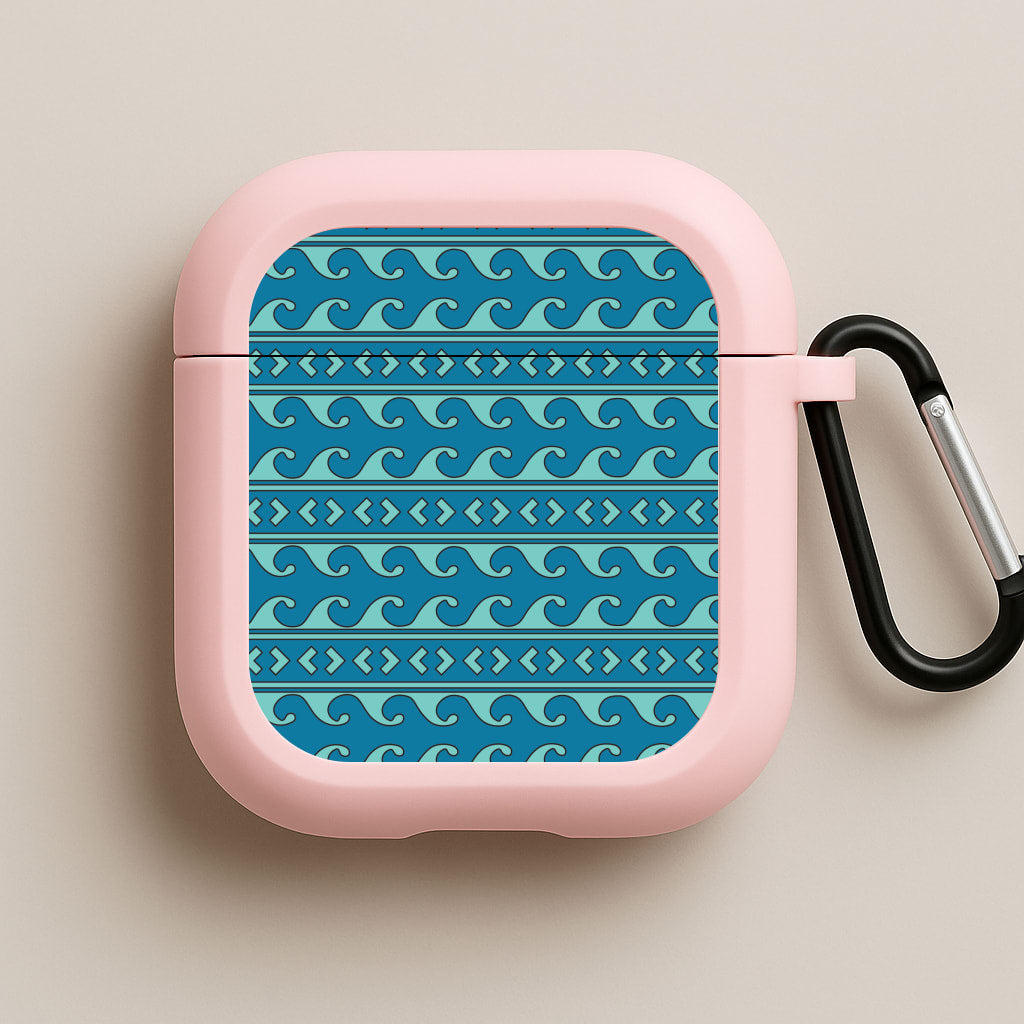Pattern 3 Pink AirPods Case
