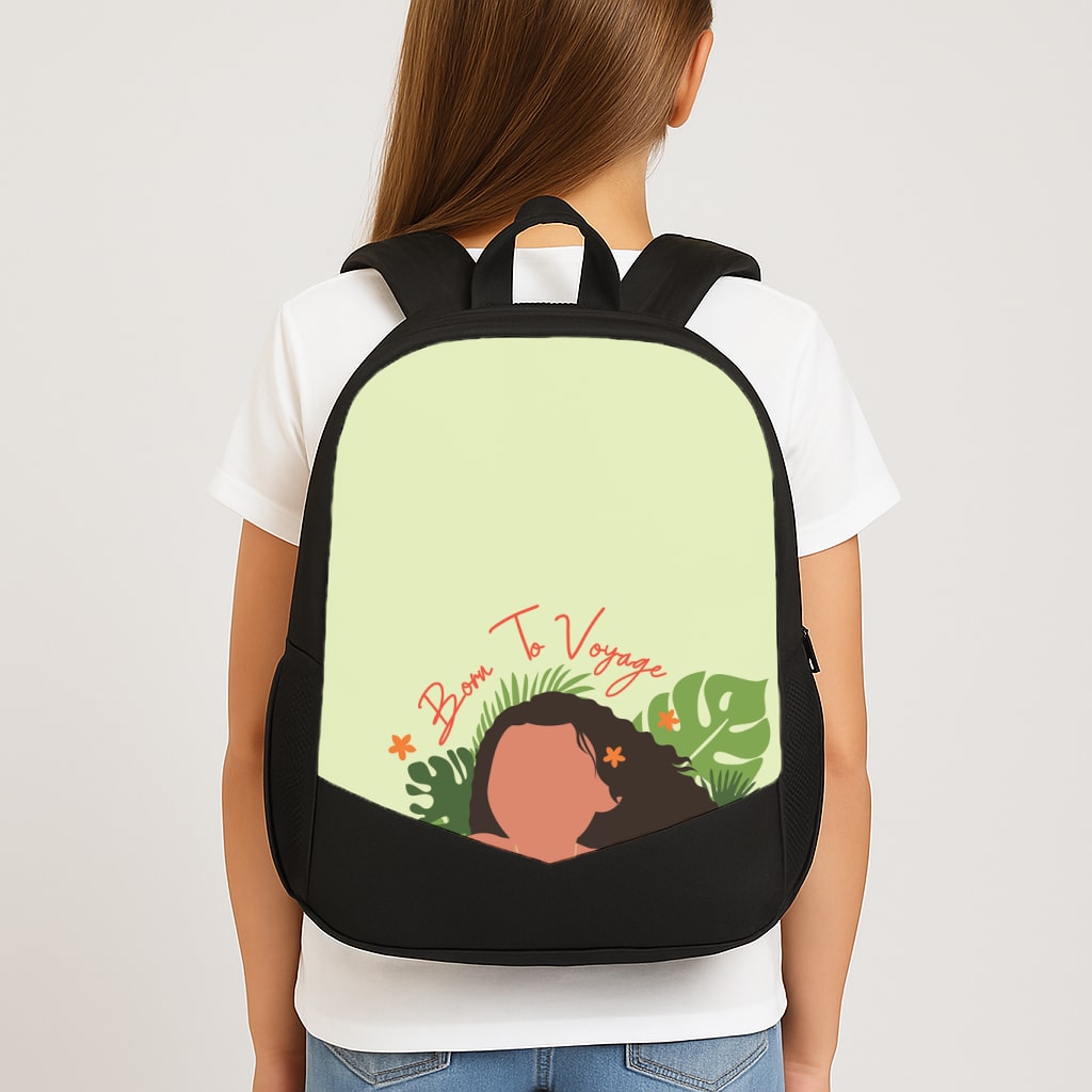 Born To Voyage School Bag