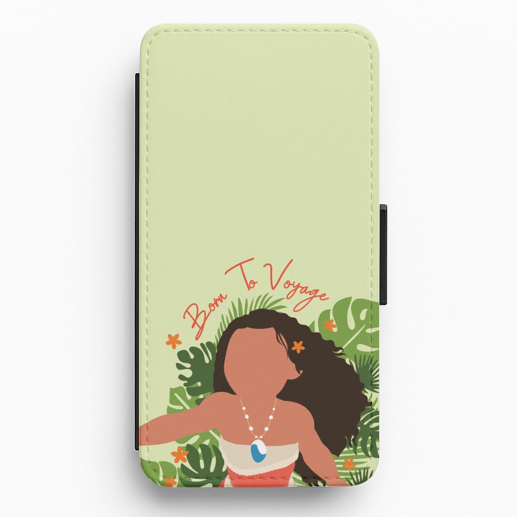 Born To Voyage Flip / Wallet Phone Case