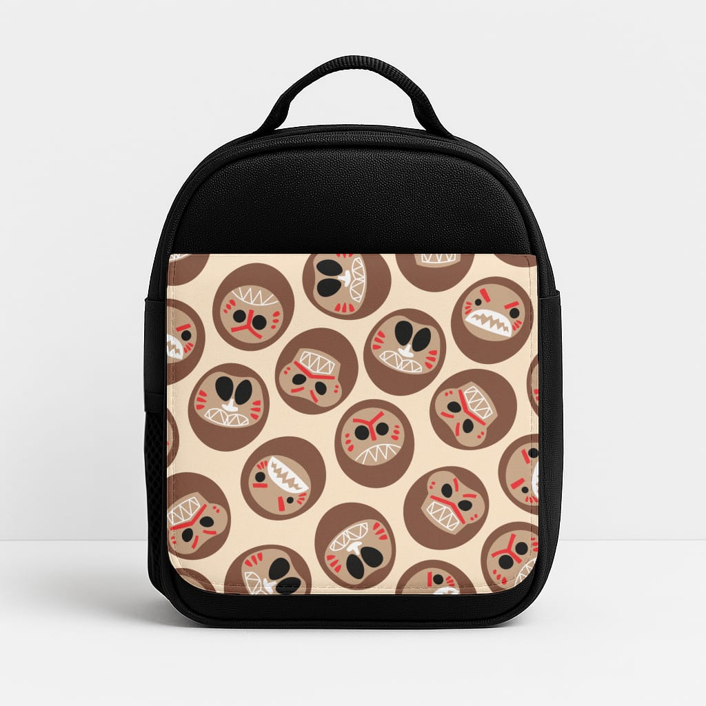 Mask Face Insulated Lunchbox