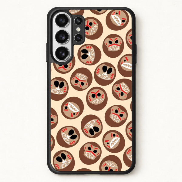 Mask Face Phone Case for Galaxy S26 Ultra