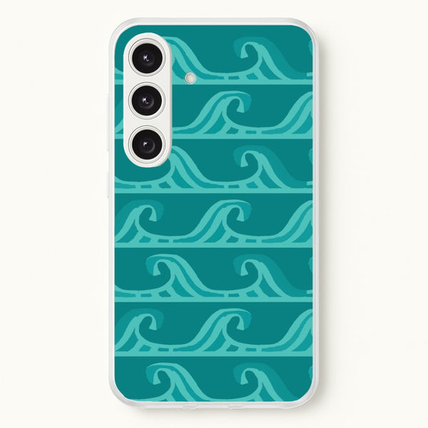 Island Waves Phone Case - Galaxy S25 / Standard