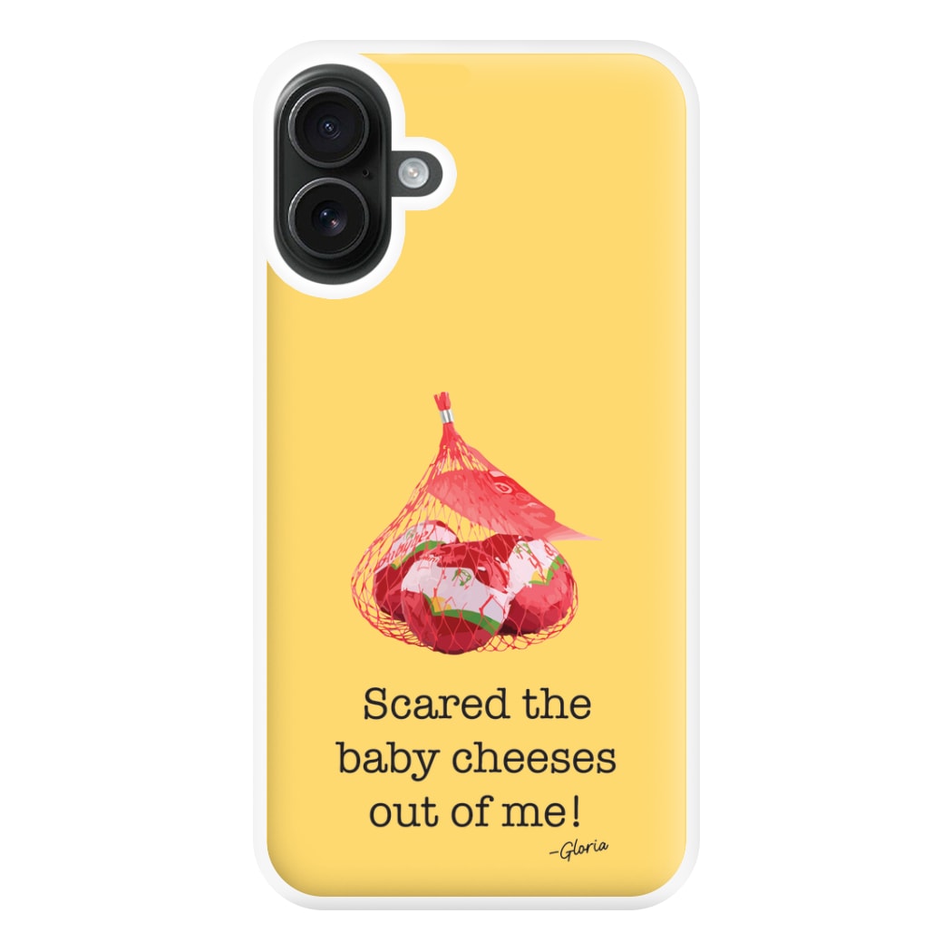 Scared The Baby Cheeses Out Of Me Phone Case for iPhone 16 Plus