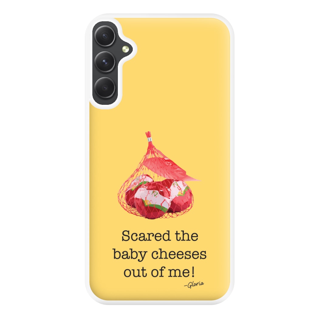 Scared The Baby Cheeses Out Of Me Phone Case for Galaxy A14