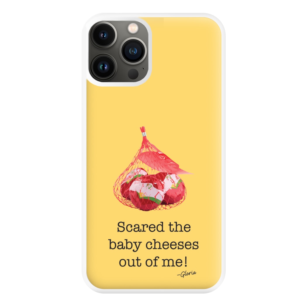 Scared The Baby Cheeses Out Of Me Phone Case for iPhone 13 Pro Max