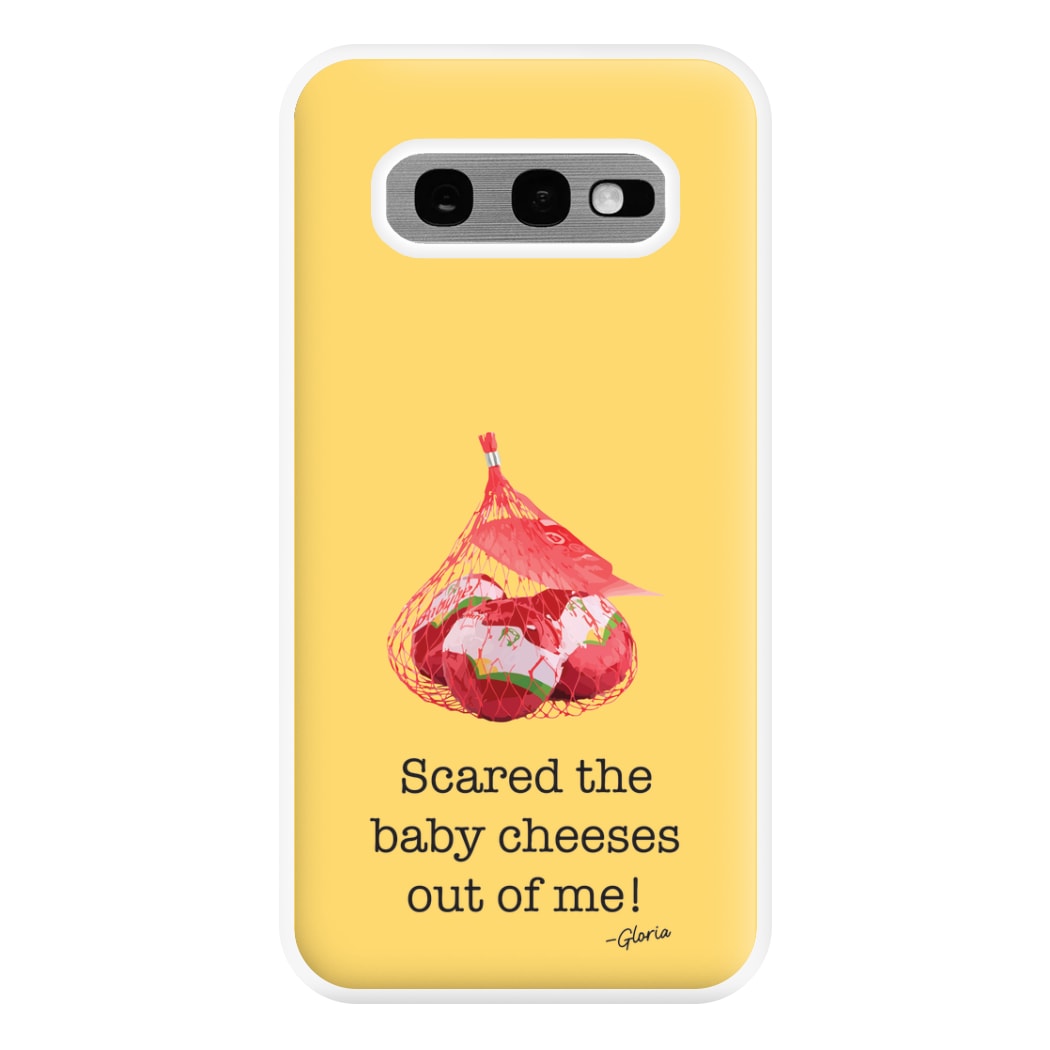 Scared The Baby Cheeses Out Of Me Phone Case for Galaxy S10e