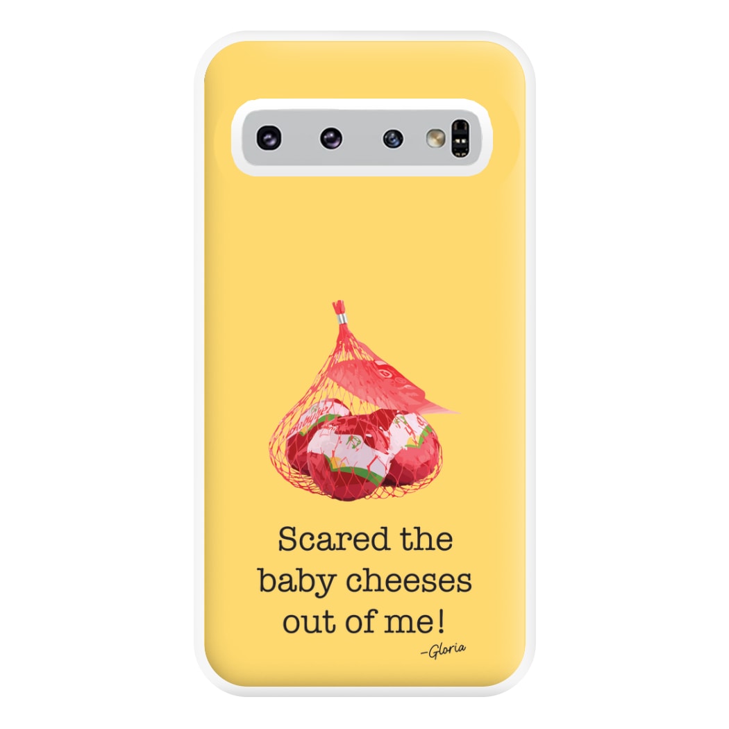 Scared The Baby Cheeses Out Of Me Phone Case for Galaxy S10 Plus