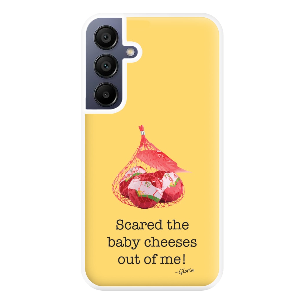 Scared The Baby Cheeses Out Of Me Phone Case for Galaxy A16