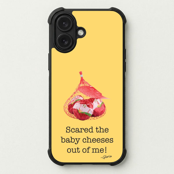 Scared The Baby Cheeses Out Of Me Phone Case — Bumper case