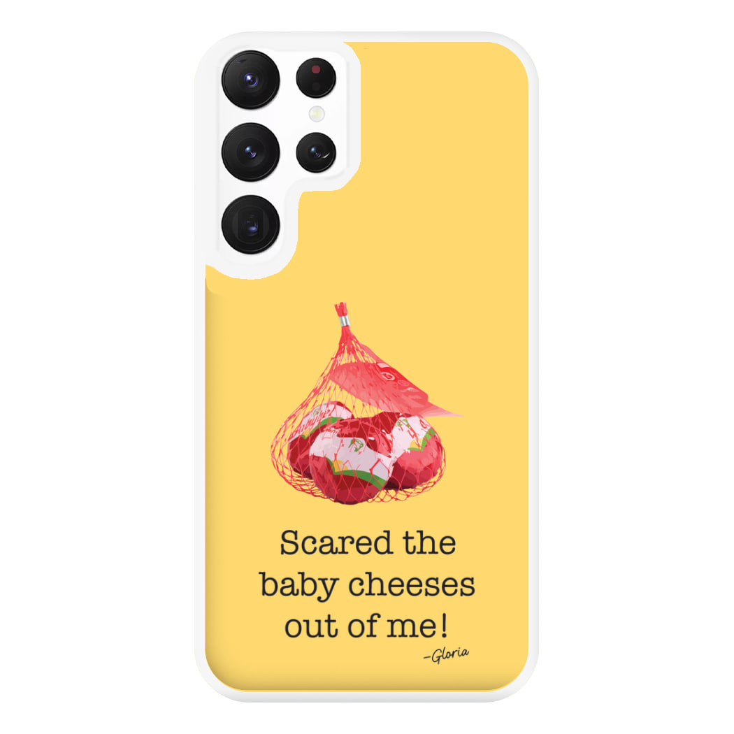 Scared The Baby Cheeses Out Of Me Phone Case for Galaxy S22 Ultra