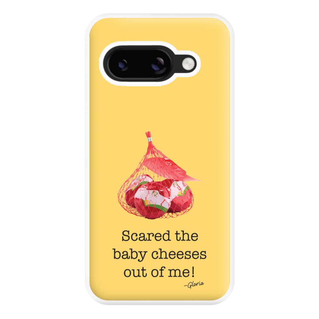 Scared The Baby Cheeses Out Of Me Phone Case for Google Pixel 8a